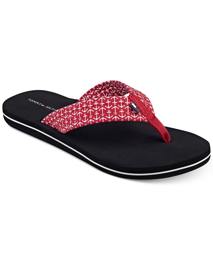 tommy hilfiger flip flop sandals