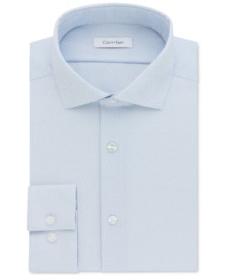 Calvin Klein shops Steel + Slim Fit Stretch Non-Iron New with Tags Mens Dress Shirt