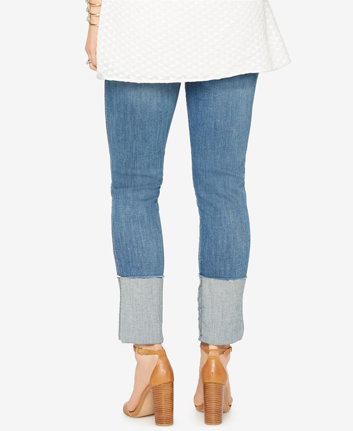 Jean De Grossesse Motherhood Maternity - Taille S - Bleu Délavé Medium - Jambe Droite