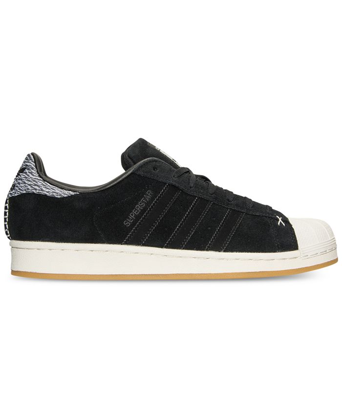 adidas Men's Superstar Winter Suede Casual Sneakers from Finish Line ...