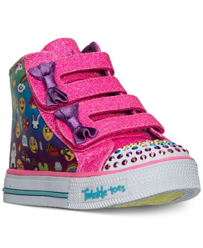 skechers twinkle toes velcro