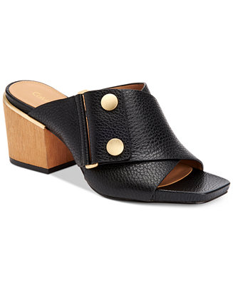 Calvin Klein Women's Joelle Slip-On Mules - Sandals - Shoes - Macy's