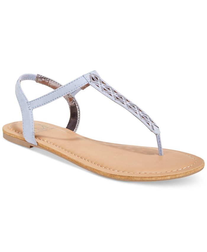 Material Girl Skyler Flat Sandals, Created for Macy's - Macy's