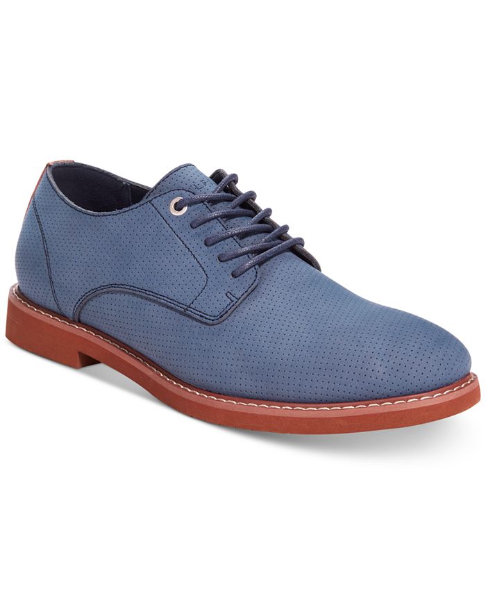 Tommy Hilfiger Men's Seaside Perforated Oxfords - Macy's