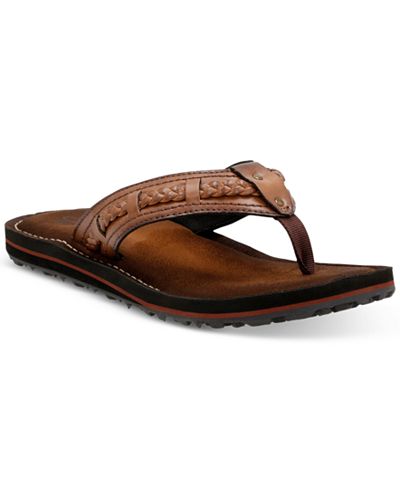 Clarks Collection Women's Fenner Nerice Flip-Flops - Sandals - Shoes ...