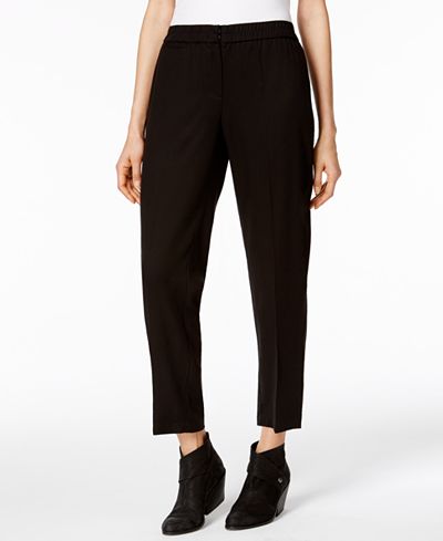 Eileen Fisher Woven Tencel® Ankle Trousers