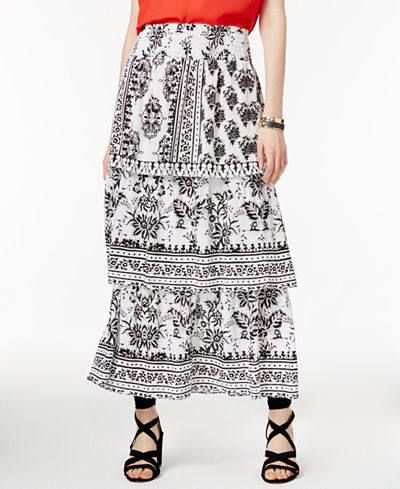 macy's maxi skirts