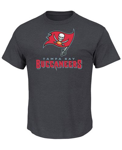 Profile Men's Tampa Bay Buccaneers Basic Logo Performance Big & Tall T-Shirt