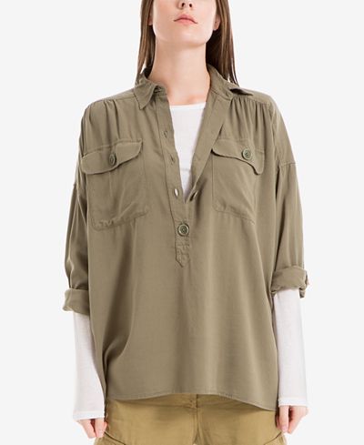 Max Studio London Utility Shirt