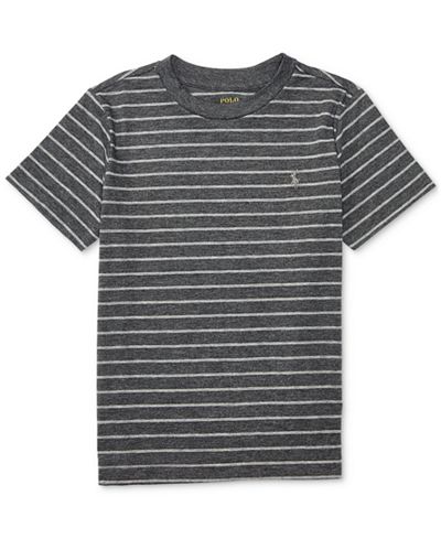 Ralph Lauren Striped Crew Neck T Shirt Toddler Little Boys 2t