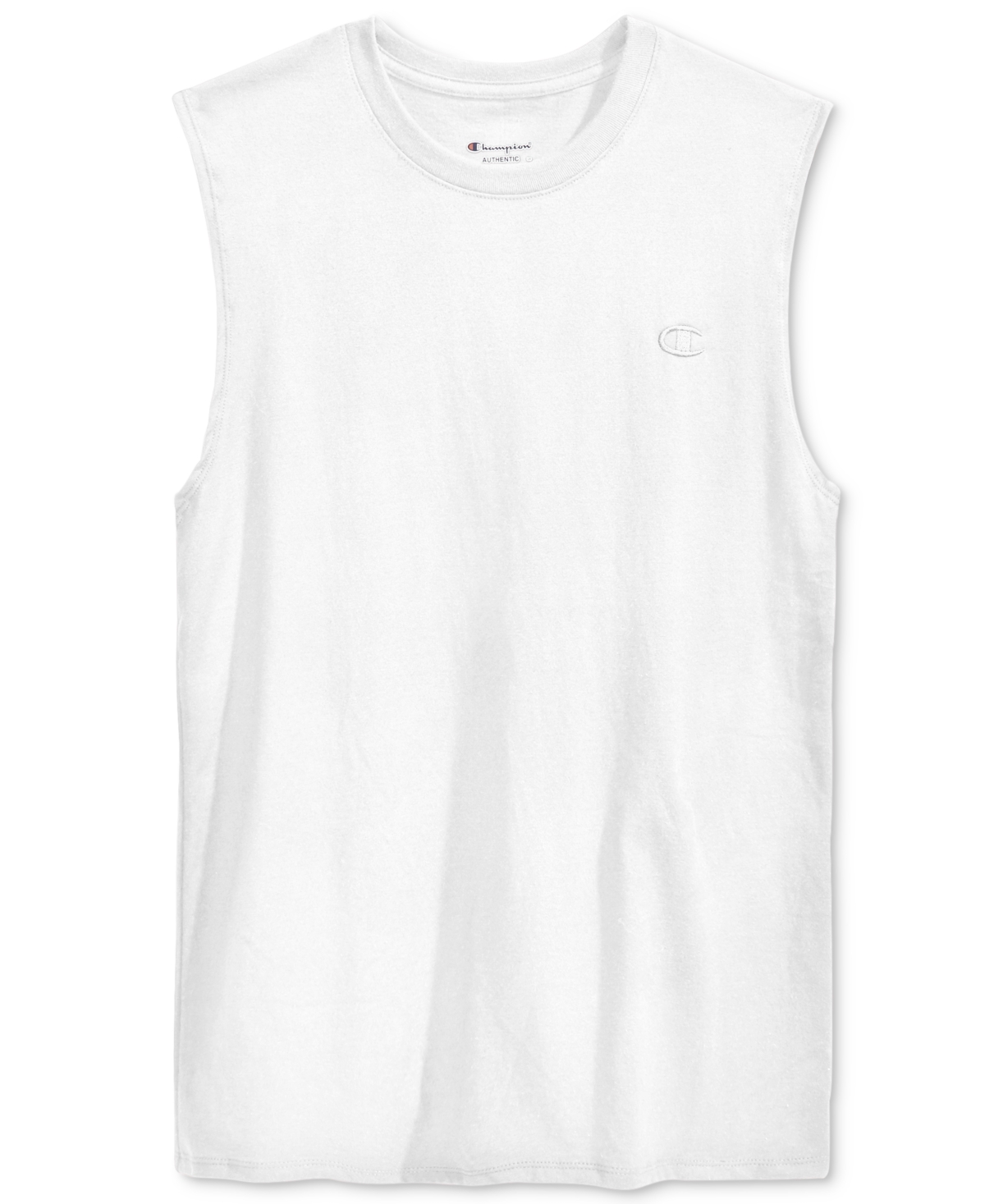 Men's Jersey Muscle Tank - White