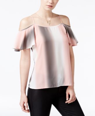 Bar III Cold Shoulder Top main image 0