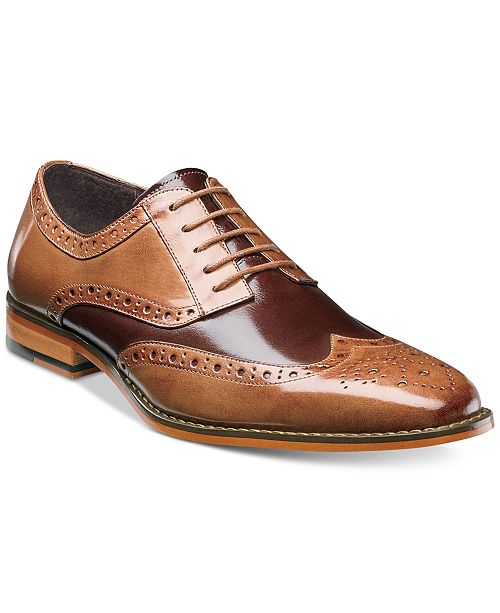 stacy adams wingtip oxford