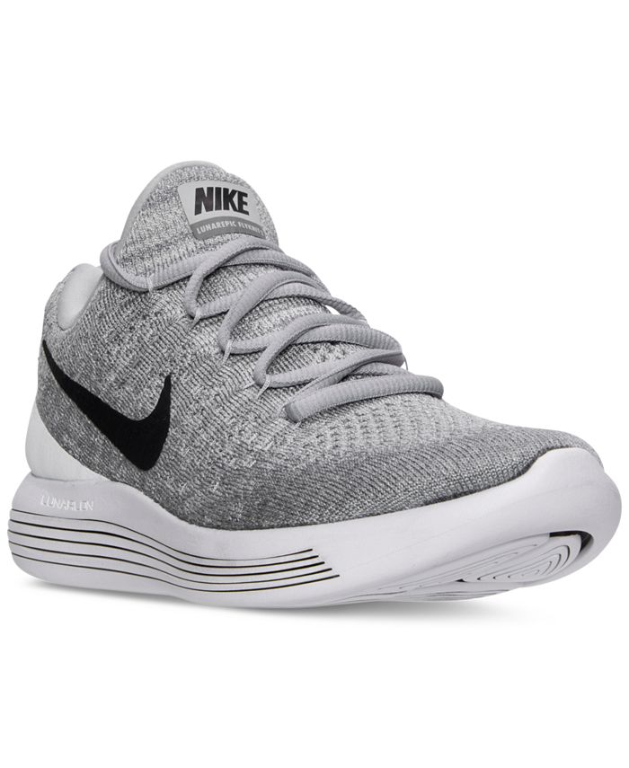 Nike Men's LunarEpic Low Flyknit 2 Running Sneakers from Finish Line ...