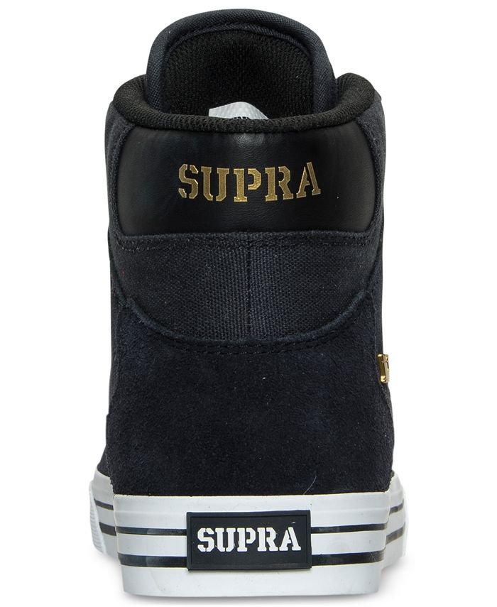 SUPRA Men's Vaider Casual Skate High-Top Sneakers from Finish Line - Macy's