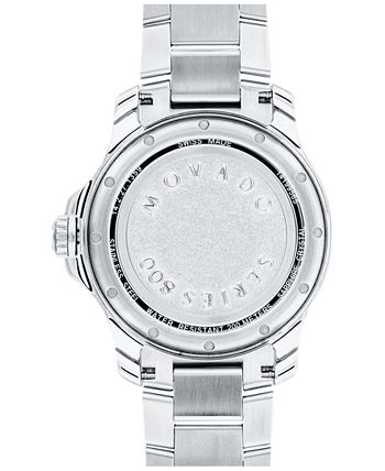 Movado - Men's Swiss Series 800 Stainless Steel Bracelet Watch 40mm 2600137