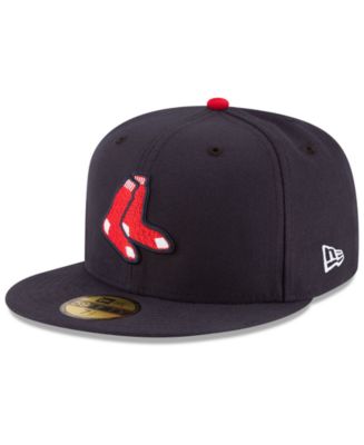 New Era Boston Red Sox Authentic Collection 59fifty Fitted Cap - Macy's