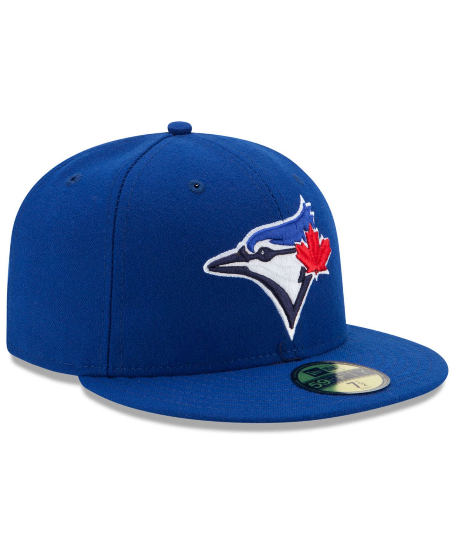 Приталенная кепка Toronto Blue Jays Authentic Collection 59 размера пятьдесят на пятьдесят