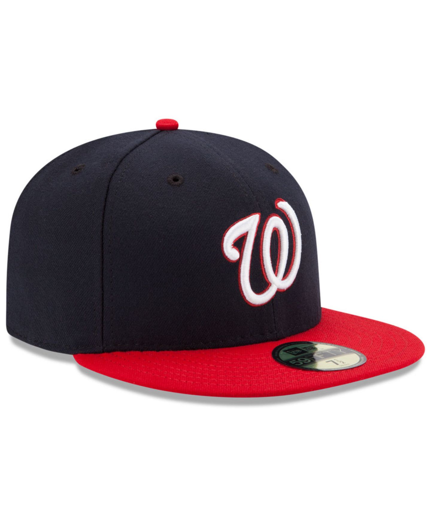 Мужская кепка New Era Washington Nationals Authentic Collection 59FIFTY — фото 3