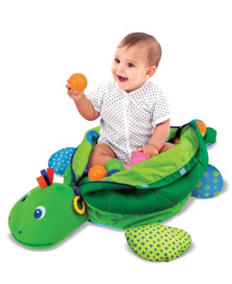 plush turtle ball pit