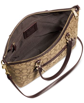 Coach prairie best sale satchel macys
