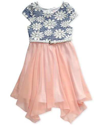 Sweet Heart Rose Daisy Dress, Little Girls (2-6X)