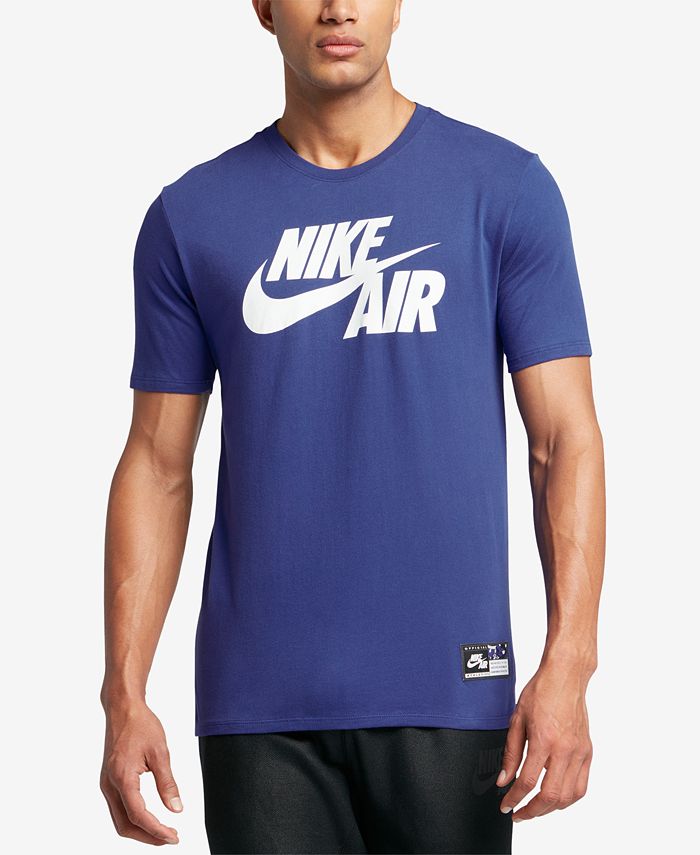 Nike Men's Air Cotton T-Shirt - Macy's