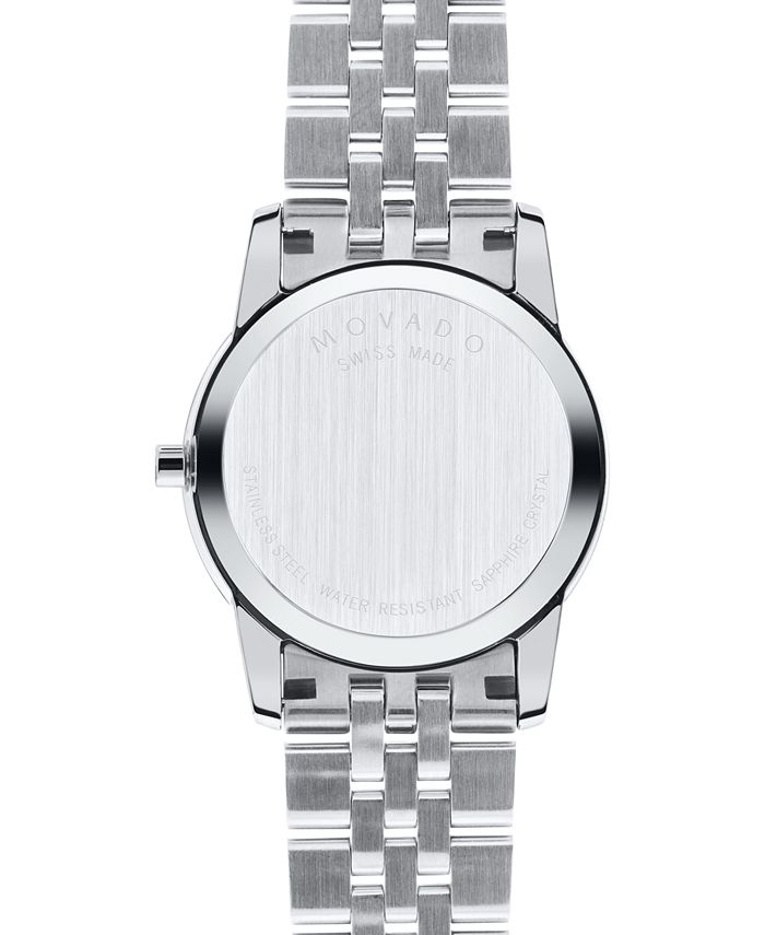 Movado Women's Swiss Museum Stainless Steel Bracelet Watch 28mm 0606505 ...