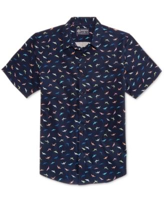 American Rag - Men's Graphic-Print Cotton Shirt