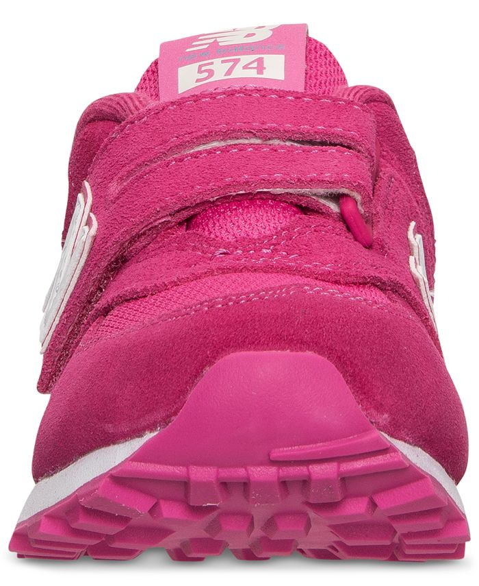 New Balance Little Girls' 574 High Visibility Casual Sneakers Macy's