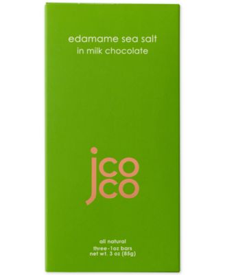 Seattle Chocolates - jcoco Edamame Milk Chocolate Sea Salt Bar