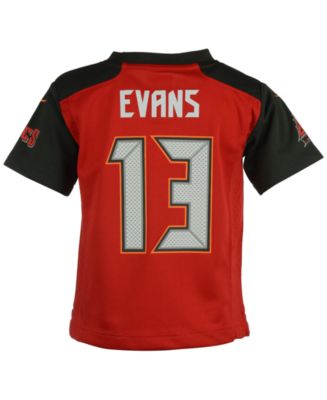 NFL Tampa Bay Buccaneers Toddler Boys' Short Sleeve Evans Jersey - 2T