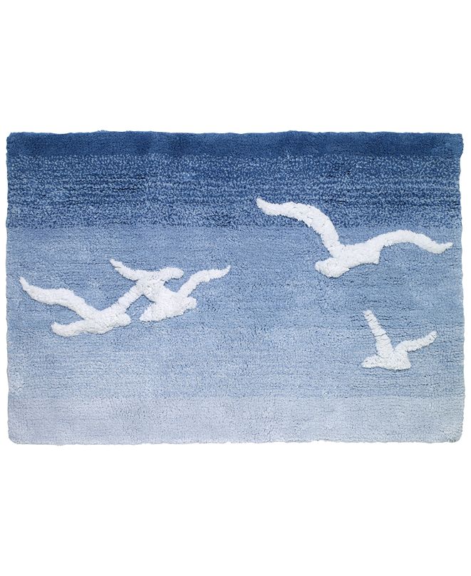 Avanti Seagulls 20" x 30" Bath Rug & Reviews Bath Rugs & Bath Mats