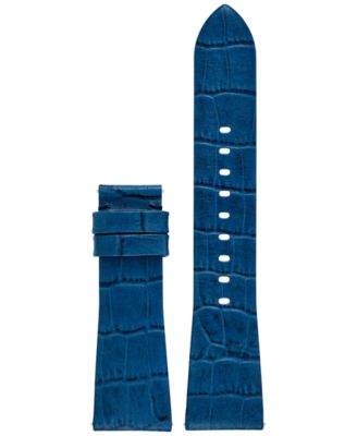 Michael Kors - Women's Bradshaw Navy Leather Smart Watch Strap MKT9017