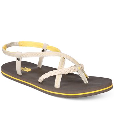 the north face base camp plus asymmetrical 2 sandals