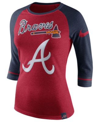 nike women's atlanta braves shirt