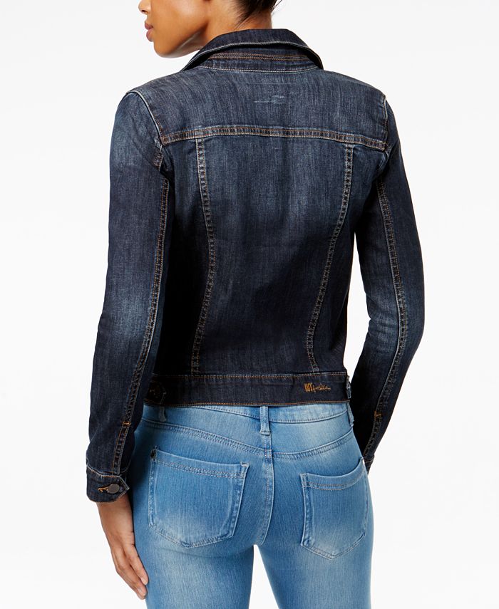 Helena denim jacket kut from the kloth top