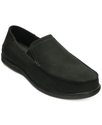 Crocs Men's Santa Cruz 2 Luxe Leather Slip-On Loafers - Macy's