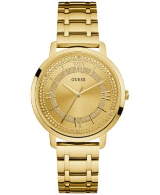 GUESS - Women's Gold-Tone Stainless Steel Bracelet Watch 40mm U0933L2
