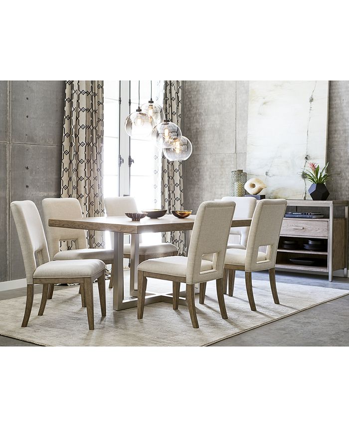 Homefare Altair Dining Furniture Set, 7Pc. (Dining Table & 6 Side