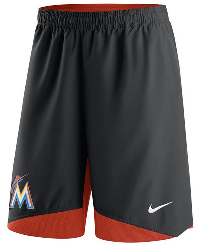 Nike Men's Miami Marlins AC Dry Woven Shorts & Reviews - Sports Fan ...