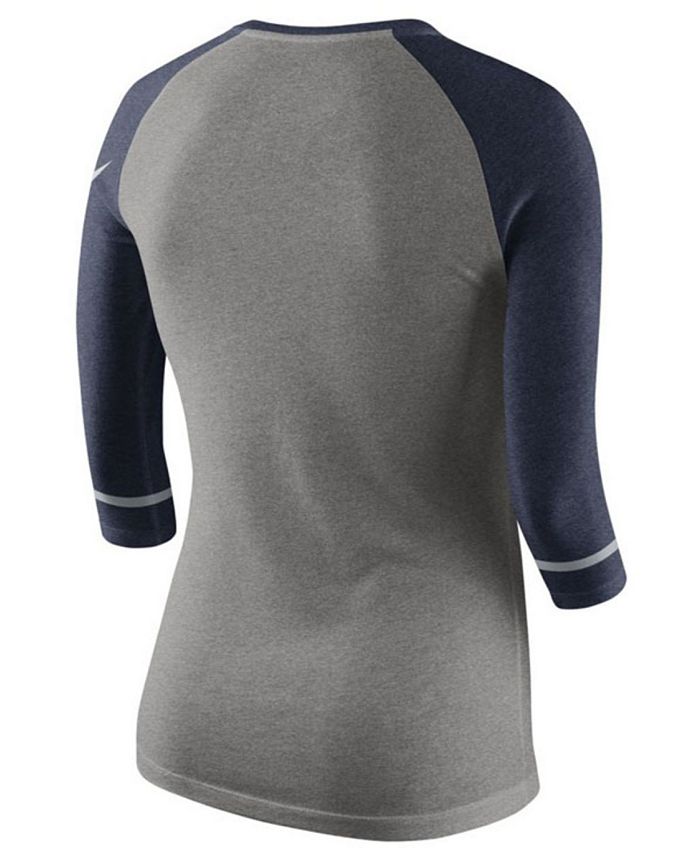 Nike Women's New York Yankees Tri Raglan T-Shirt - Macy's