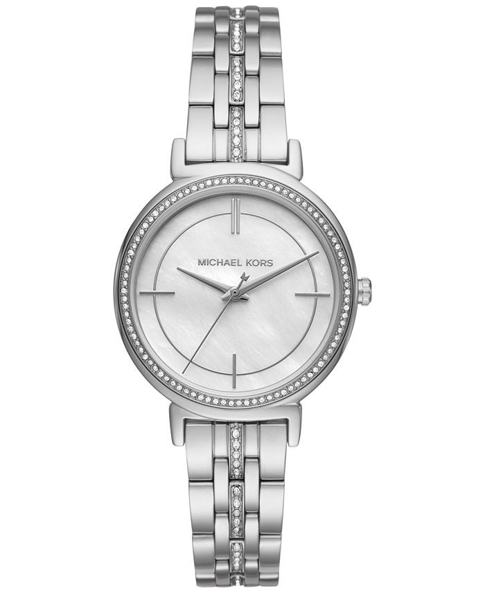 Michael Kors Women's Cinthia Stainless Steel Bracelet Watch 34mm MK3641 ...