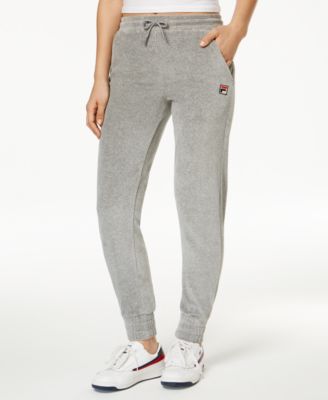 fila velour leggings