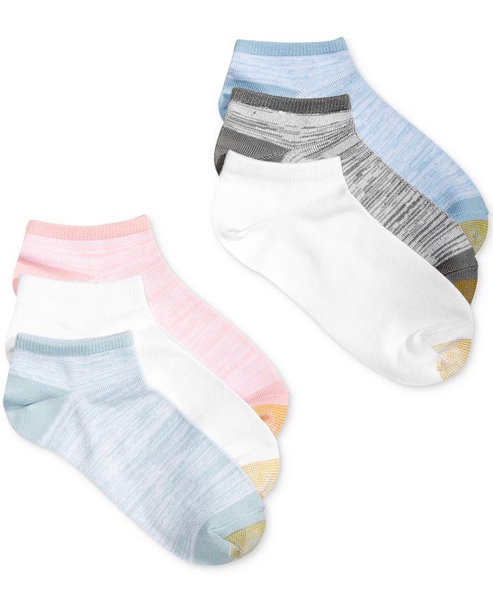 Gold Toe Women's 6-Pk. Free Feed Soft Liner Socks - Macy's