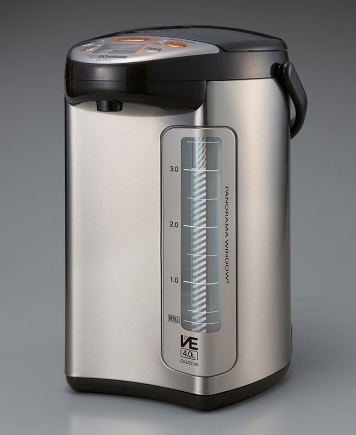 Zojirushi Hybrid Water Boiler & Warmer - Silver - CV-JAC40 VE