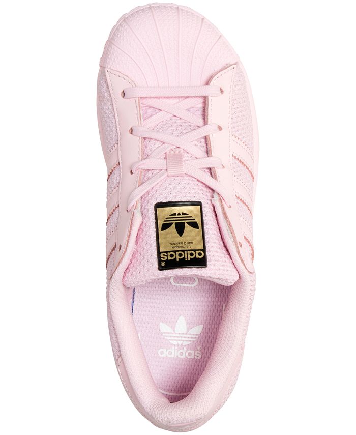 adidas Little Girls' Superstar Sneakers from Finish Line Macy's