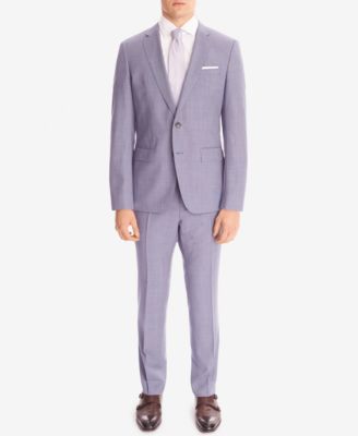 BOSS Men's Slim-Fit Wool Suit - Macy's