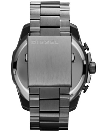 Diesel - Watch, Men's Chronograph Gunmetal Ion-Plated Stainless Steel Bracelet 51mm DZ4282