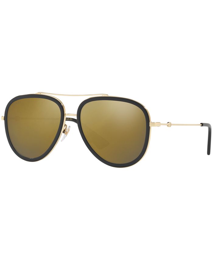 Gucci Sunglasses, GG0062S & Reviews - Sunglasses by Sunglass Hut - Handbags  & Accessories - Macy's